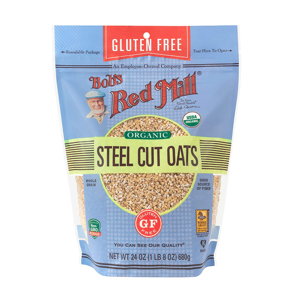 Yến mạch nguyên cám hữu cơ cán nhỏ organic/non gmo bob's red mill, steel cut oats, 624g - 680g - sản phẩm chất lượng cao, được yêu thích săn đón trên thị trường hiện nay, hàng đảm bảo dùng siêu thích mời khách yêu trải nghiệm