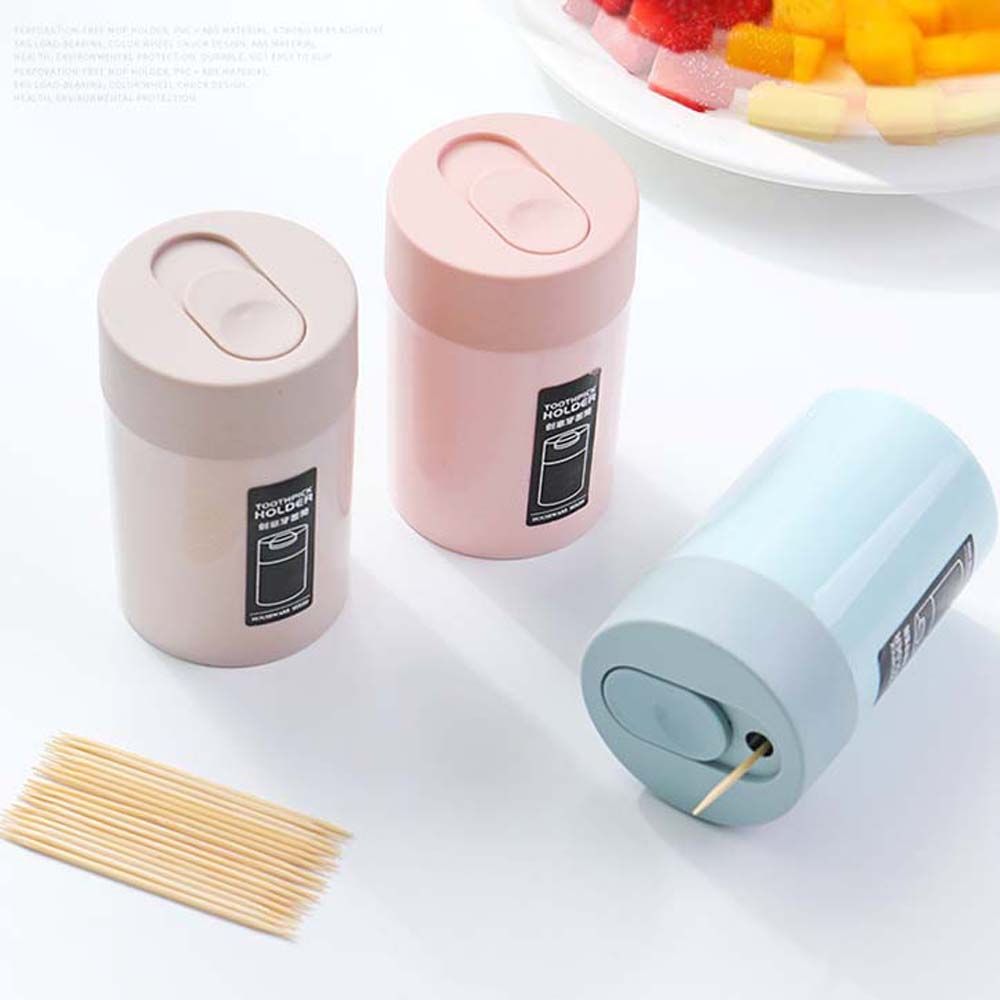 Diana khay nhựa chất lượng cao dụng cụ nhà bếp Lọ đựng tăm Dispenser tăm container hộp đựng tăm