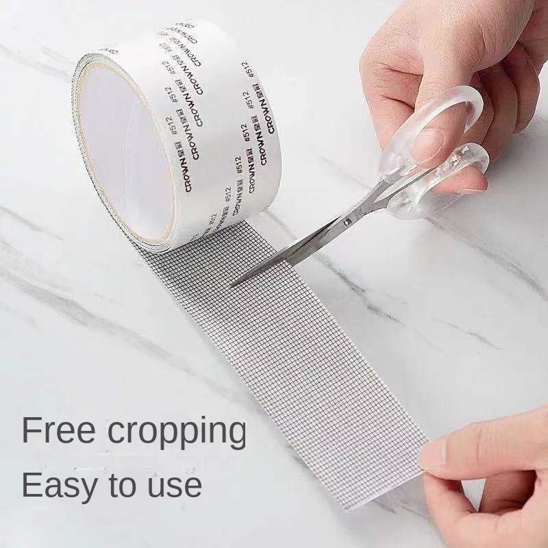 Miếng Dán Sợi Lưới Dán Cửa Sổ Chống Muỗi Tiện Dụng
