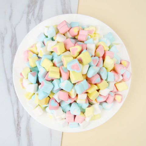 kẹo bông mashmalw 1kg mix nhiều màu