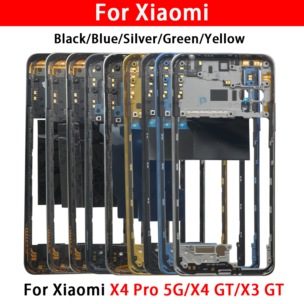 %E3%80%90EcoDealsq%E3%80%91Middle%20Frame%20Bezel%20Middle%20Plate%20Plastic%20Replacement%20Part%20For%20Xiaomi%20Poco%20X3%20X4%20GT%20X5%20Pro%205G%20Middle%20Frame%20-%20Image%203