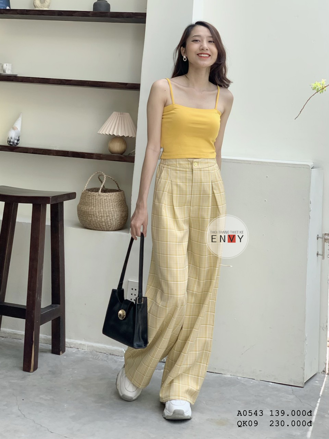 Áo hai dây basic ENVY A0543