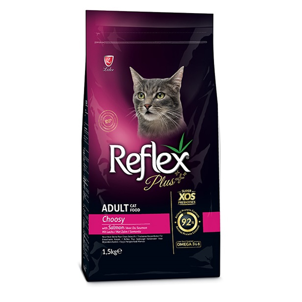 Hạt Reflex Plus cho mèo các loại túi 1,5kg