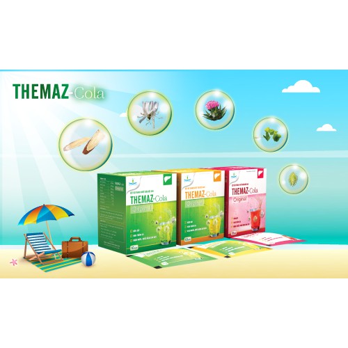 Bột sủi thanh nhiệt Themaz -Cola 20 gói