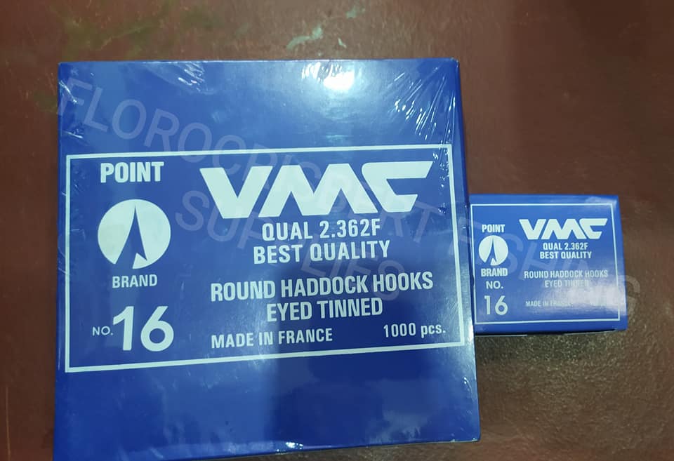 VMC ROUND HADDOCK FISHING HOOKS PER REAM 1000 pcs