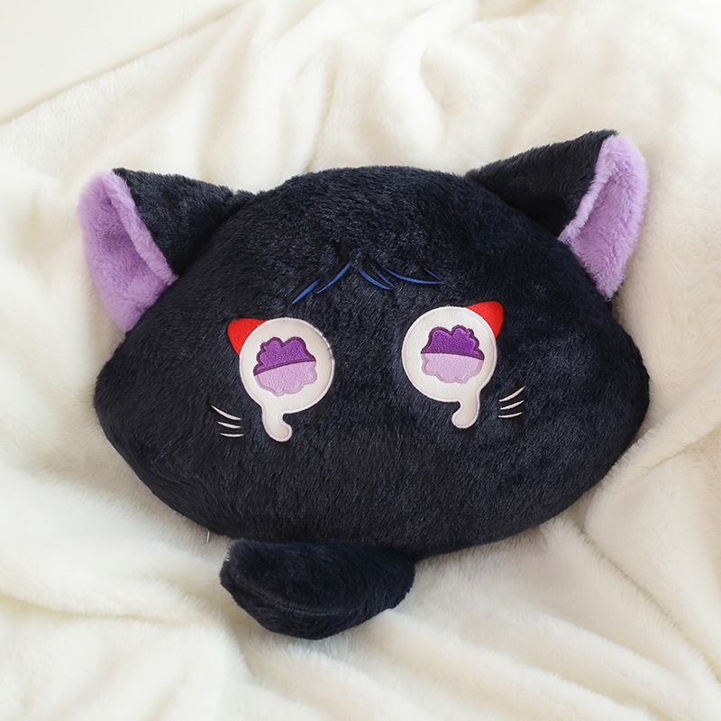 60 cm genshin impact wanderer cat plush dolls gift for girls trang trí nội thất ném gối sofa đệm đồ chơi cho trẻ em