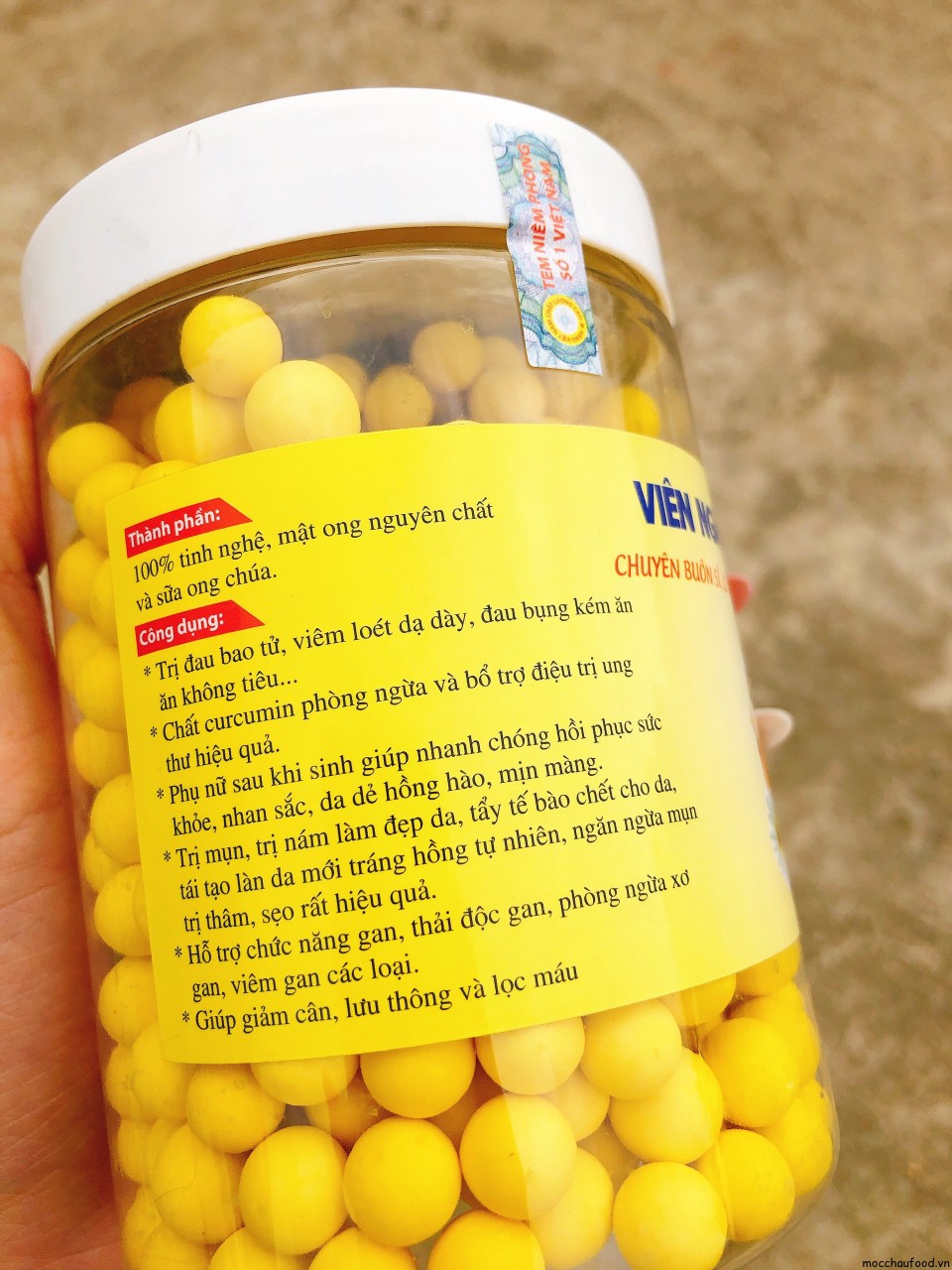 Viên Tinh Bột Nghệ Sữa Ong Chúa
