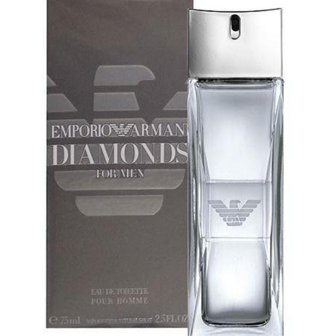 emporio armani diamonds 75ml mens