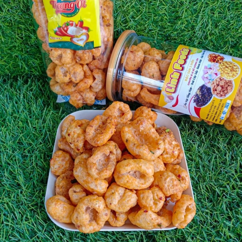 Da Heo Chiên Giòn Lắc Tỏi Ớt 180gr