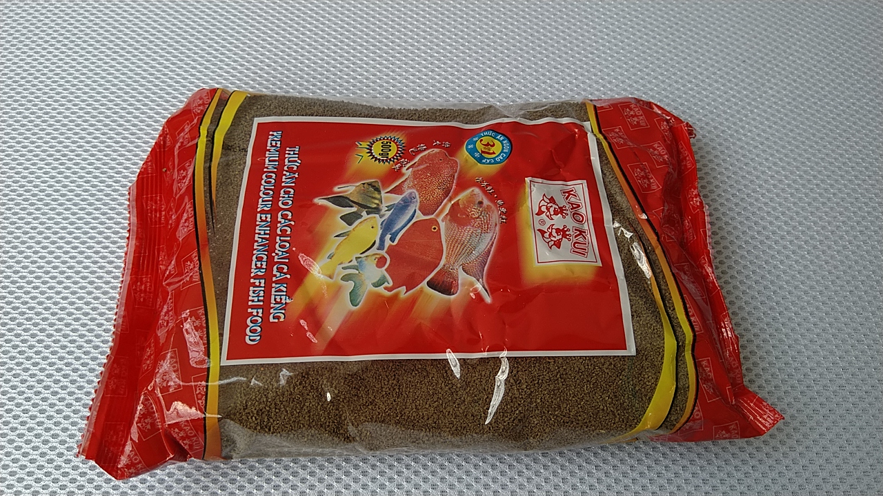 Thức ăn cá cảnh Kaokui, bịch 100gr và 500gr.