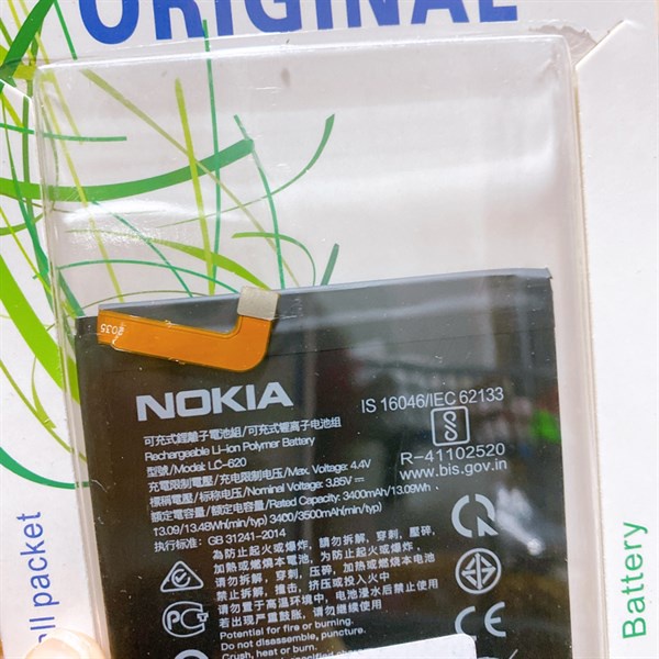 [ ẢNH THẬT ] Pin Nokia 7.2 / LC-620 hàng như hình