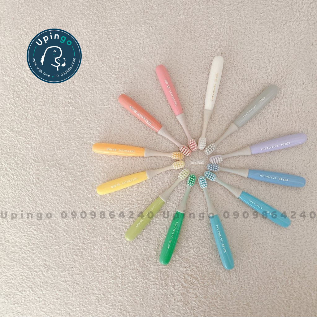 Bàn chải đánh răng The Twelve Hàn Quốc cho bé từ 12 tháng