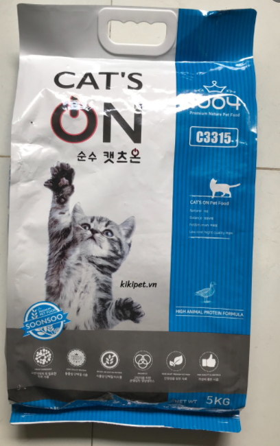 Thức ăn hạt cho mèo CAT'S ON Hàn Quốc