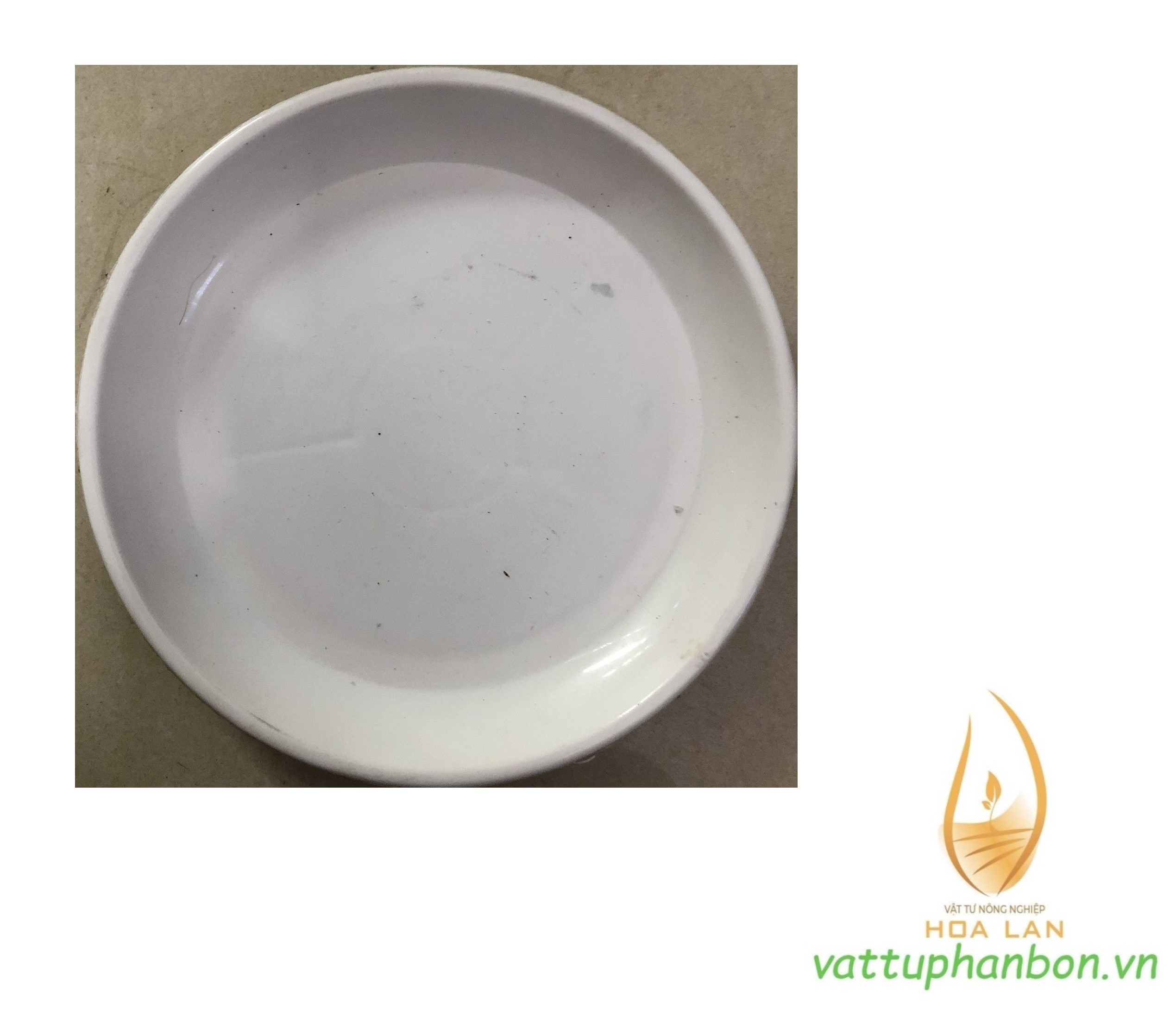 Đĩa lót chậu tròn phi 21cm - #036c#