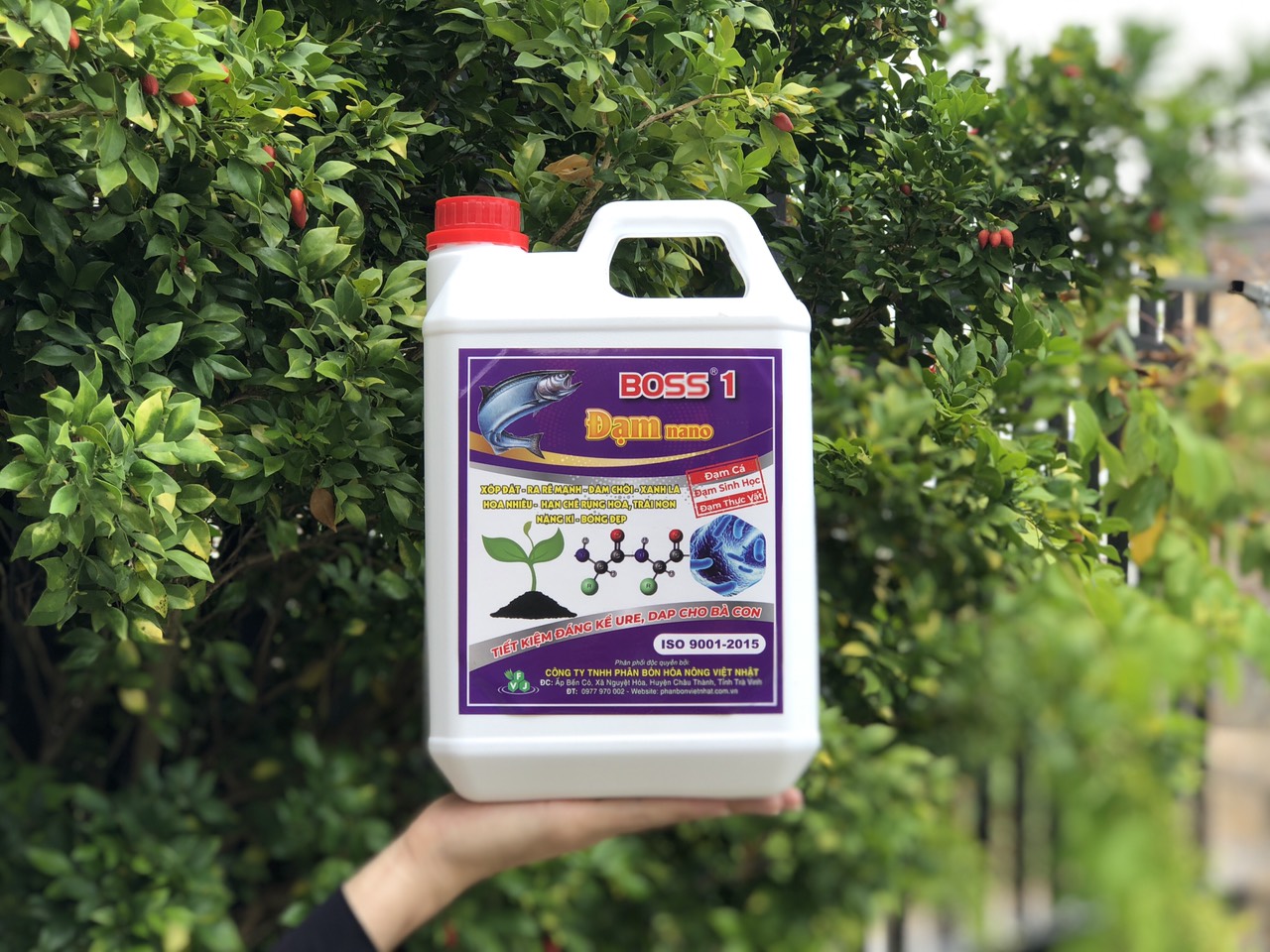 Phân bón ĐẠM CÁ NANO BOOS 1 _ 5L LÍT