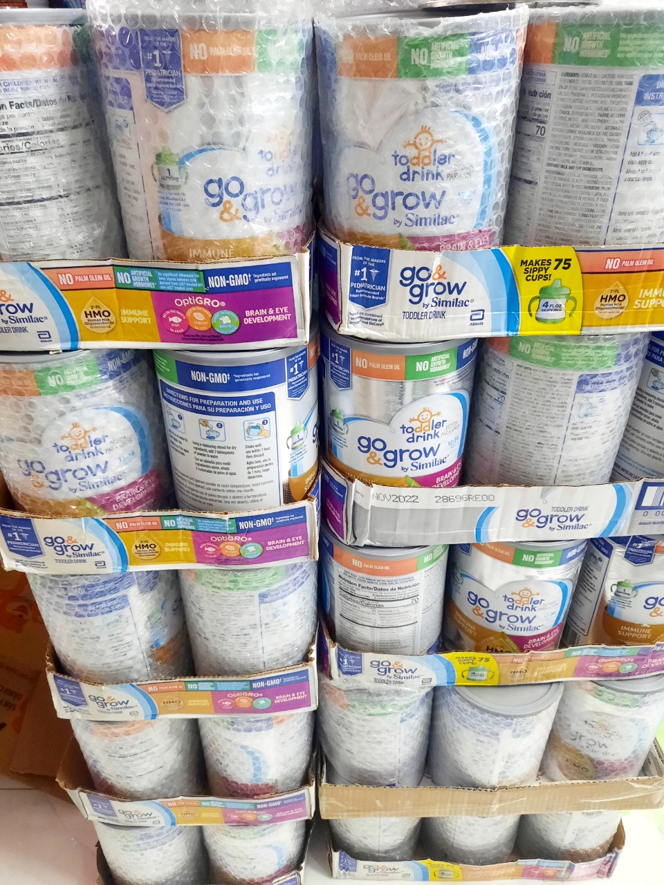 Combo 4 lon sữa Similac Go & Grow Non Gmo Hmo 1.13KG