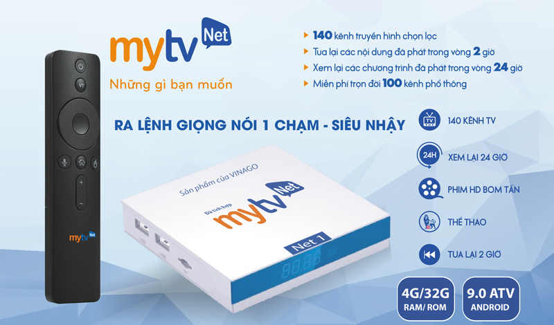 Tivi box Mytv net 4H RAM 32G ROM