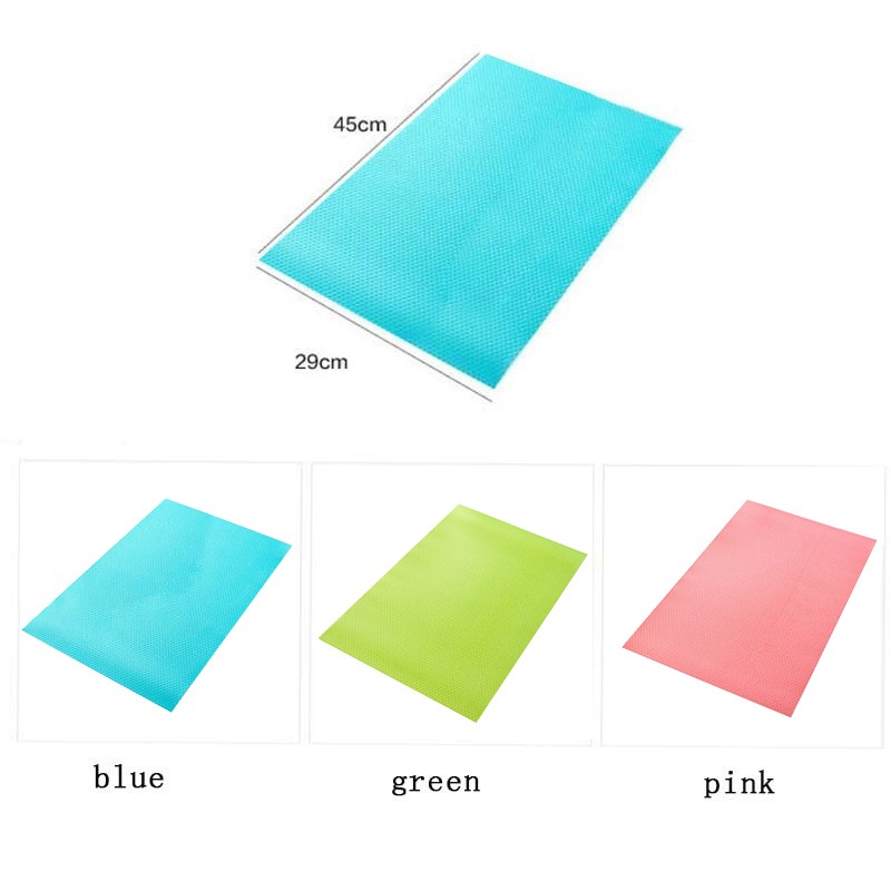 2 Pcs Kitchen Refrigerator Mat / Drawer Paper / Cabinet Wardrobe​​Moisture-Proof Pad / Waterproof Moisture-Proof Antibacterial Wardrobe mat