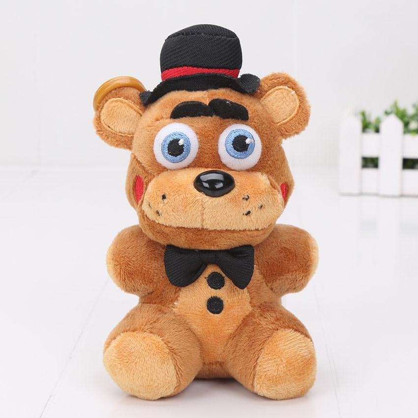 14CM FNAF Foxy Chica Bonnie Golden Freddy Nightmare Fredbear Bear keychain  Five Nights At Freddy's 4 Pendant Plush Toys - Price history & Review, AliExpress Seller - Bratsweetis Store