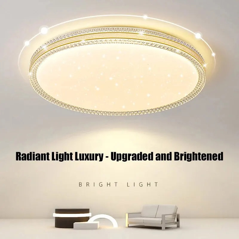 XMDS💖 Đèn LED trần, đèn phòng giường Master, đèn phòng đèn phòng khách hiện đại đơn giản, Phòng Tròn, học tập, ban công, lối đi, đèn chiếu sáng mới