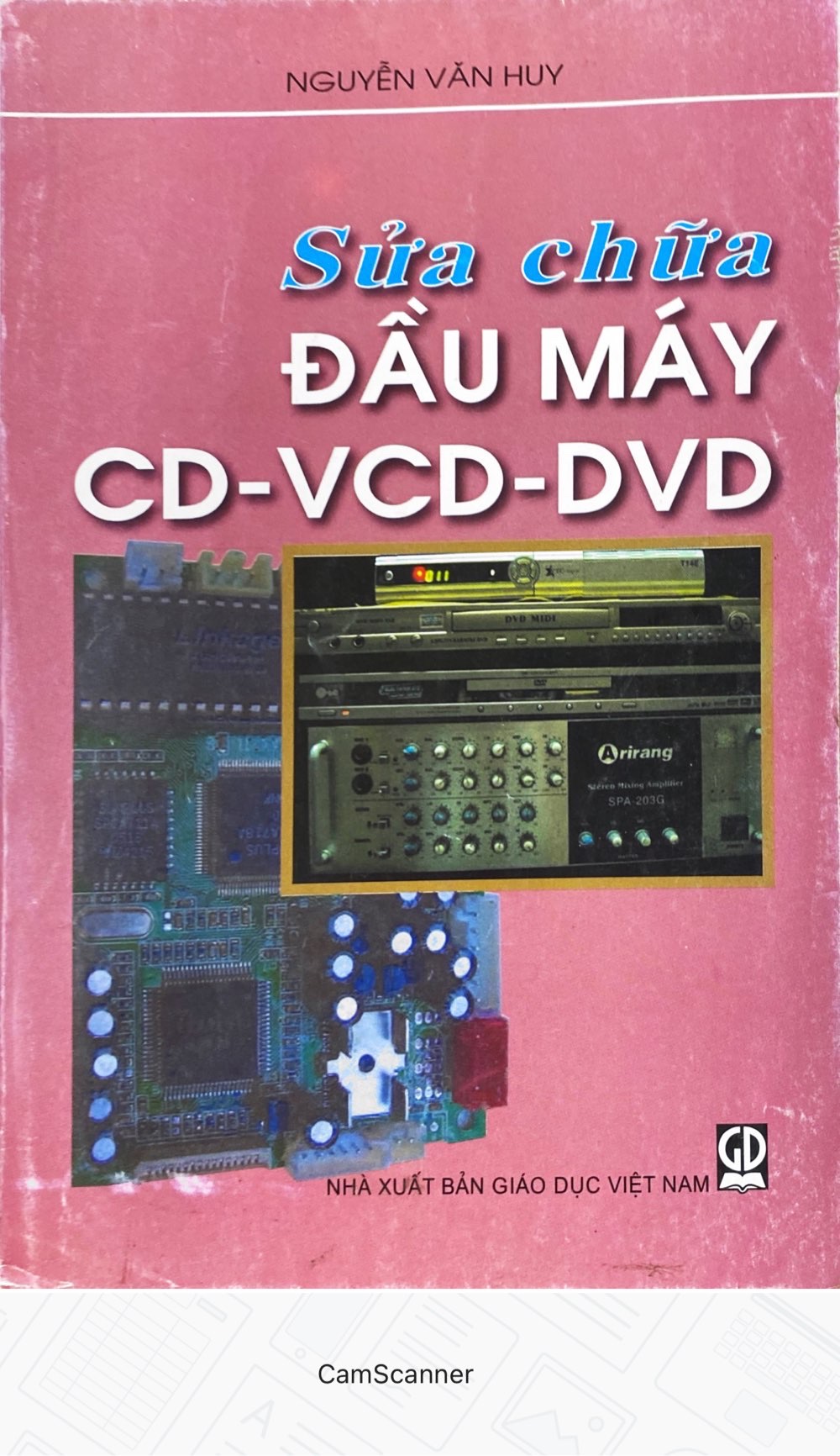 Sửa chữa đầu máy cd- vcd- dvd