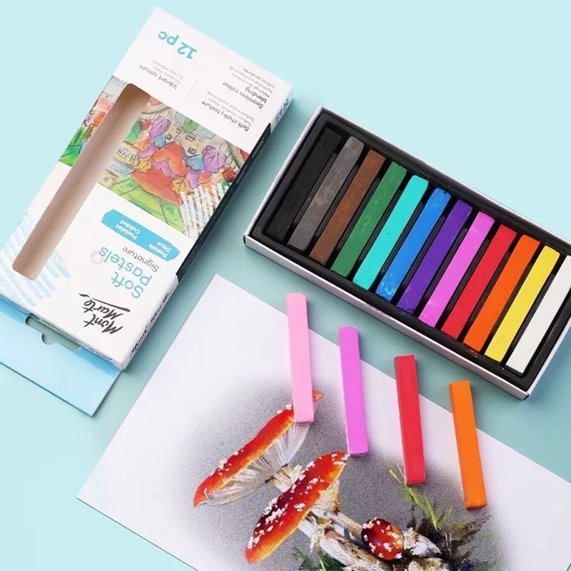 Phấn tiên mont marte - signature soft pastels 12/36 màu