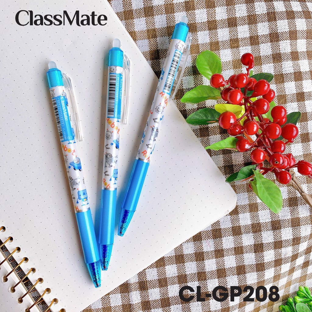 Bút Gel Xóa Được CLASSMATE CL-GP208P, dạng bấm