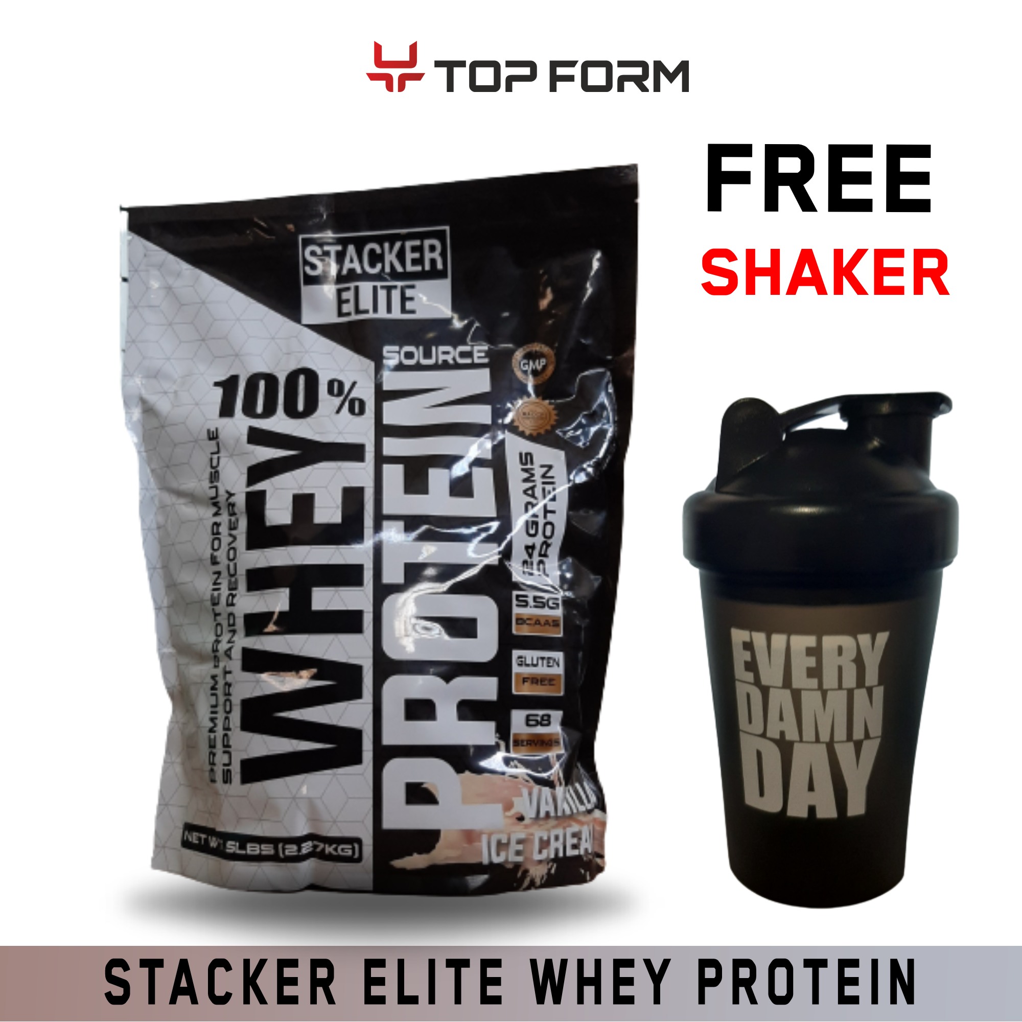 Stacker Elite 100 Whey Protein FREE Shaker 5lbs Lazada PH