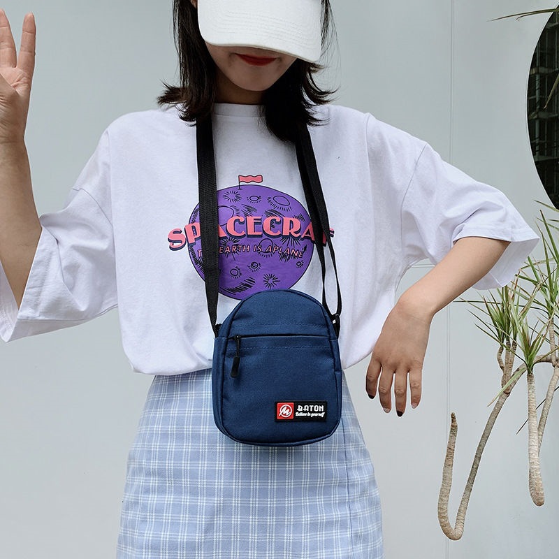 PVN61905 Túi đeo chéo mini nữ vải dù đeo vai cao cấp