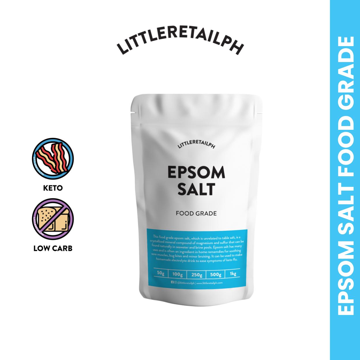 Epsom Salt FOOD GRADE for Keto Flu Electrolyte Lazada PH