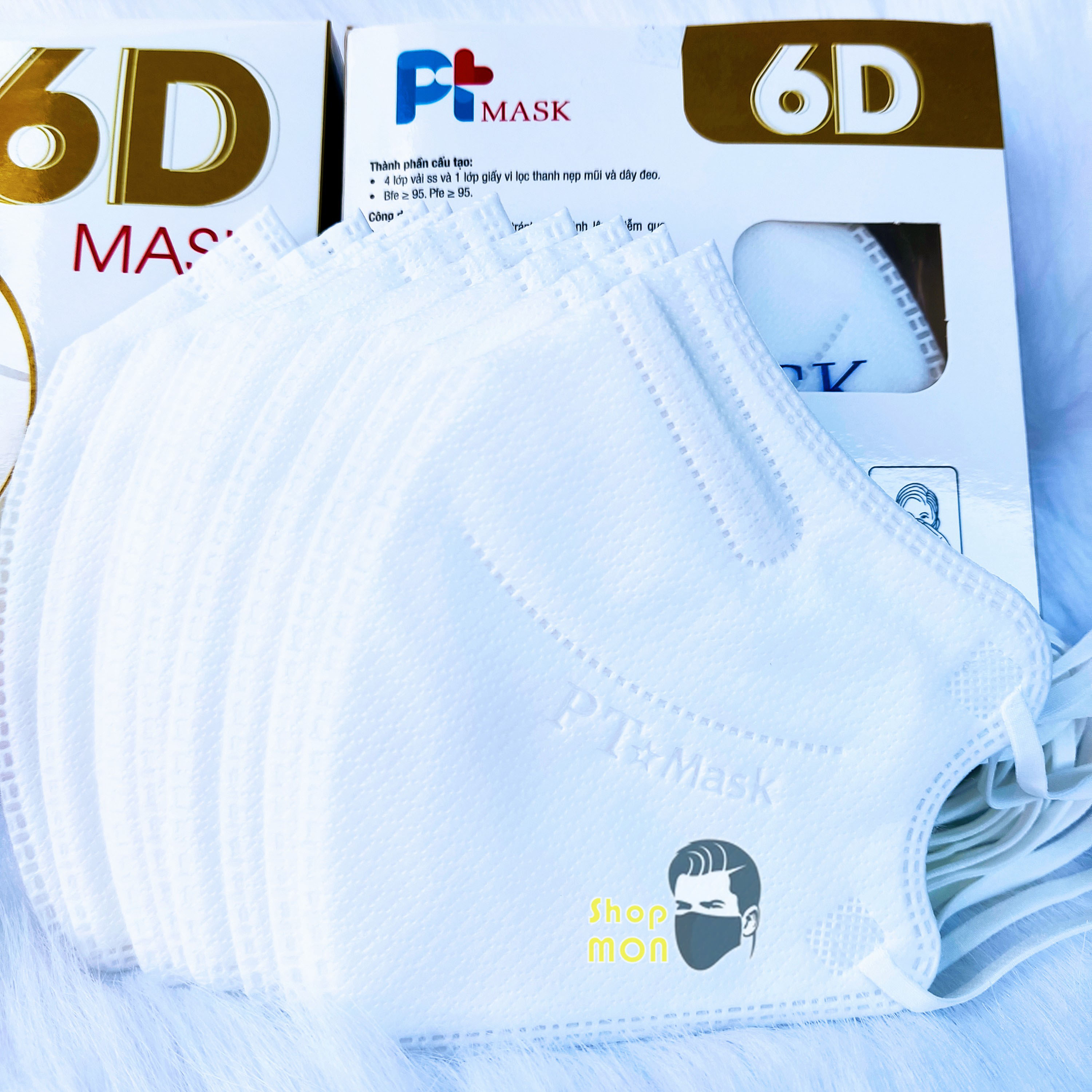 1 Thùng KHẨU TRANG 6D MASK PT 500 CÁI