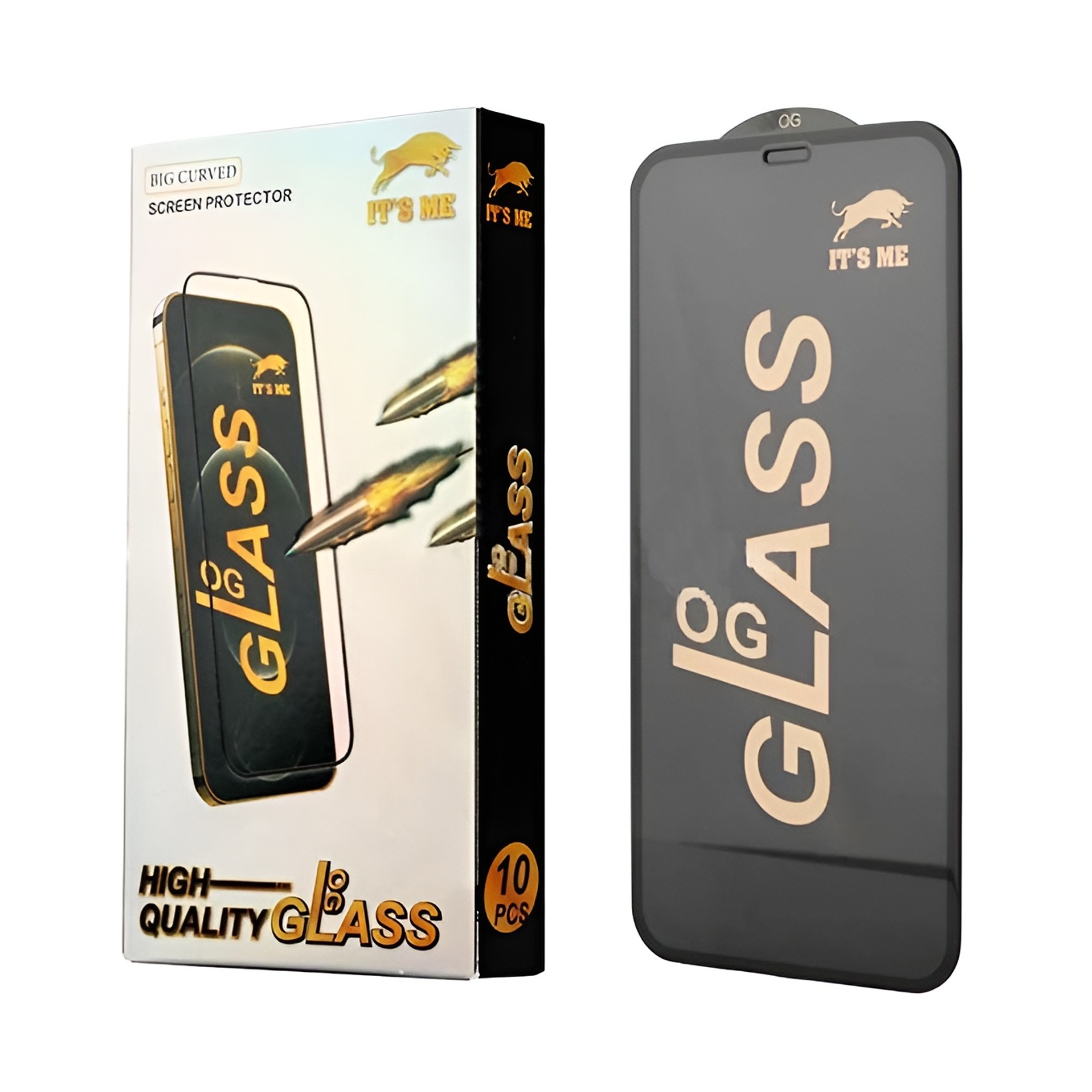 Infinix Hot 50i Premium Quality OG HD+ Edge to Edge Anti-Static Gorilla Glass Mobile Screen Protector Temepered Glass. 