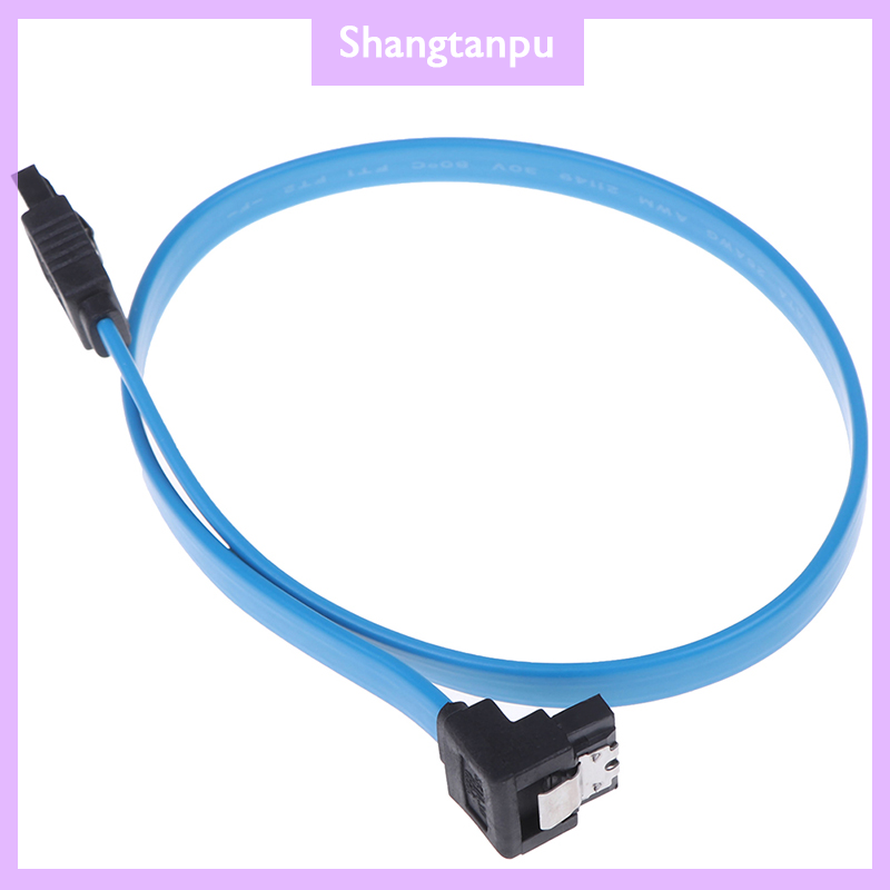 [shangtanpu] Computer cables SATA 3.0 III SATA3 6Gb/S SSD hard drive data right angle cable