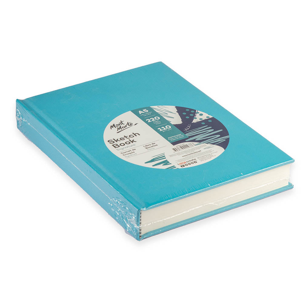 Mont Marte Sketch Book A5 Hard Cover 220pg 110g.