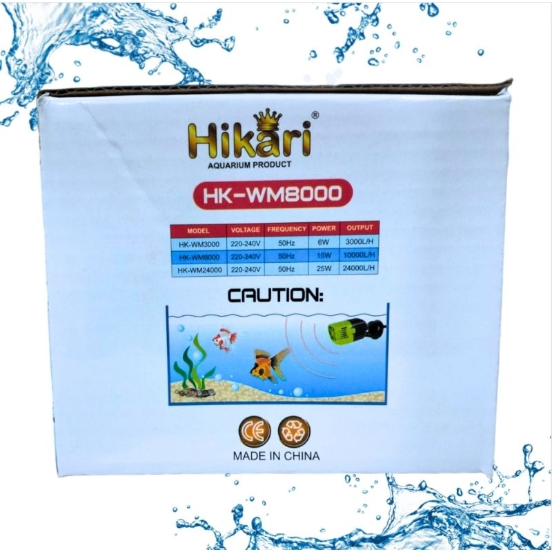 HIKARI HK WM 8000 Mesin Arus Ombak Wave Maker