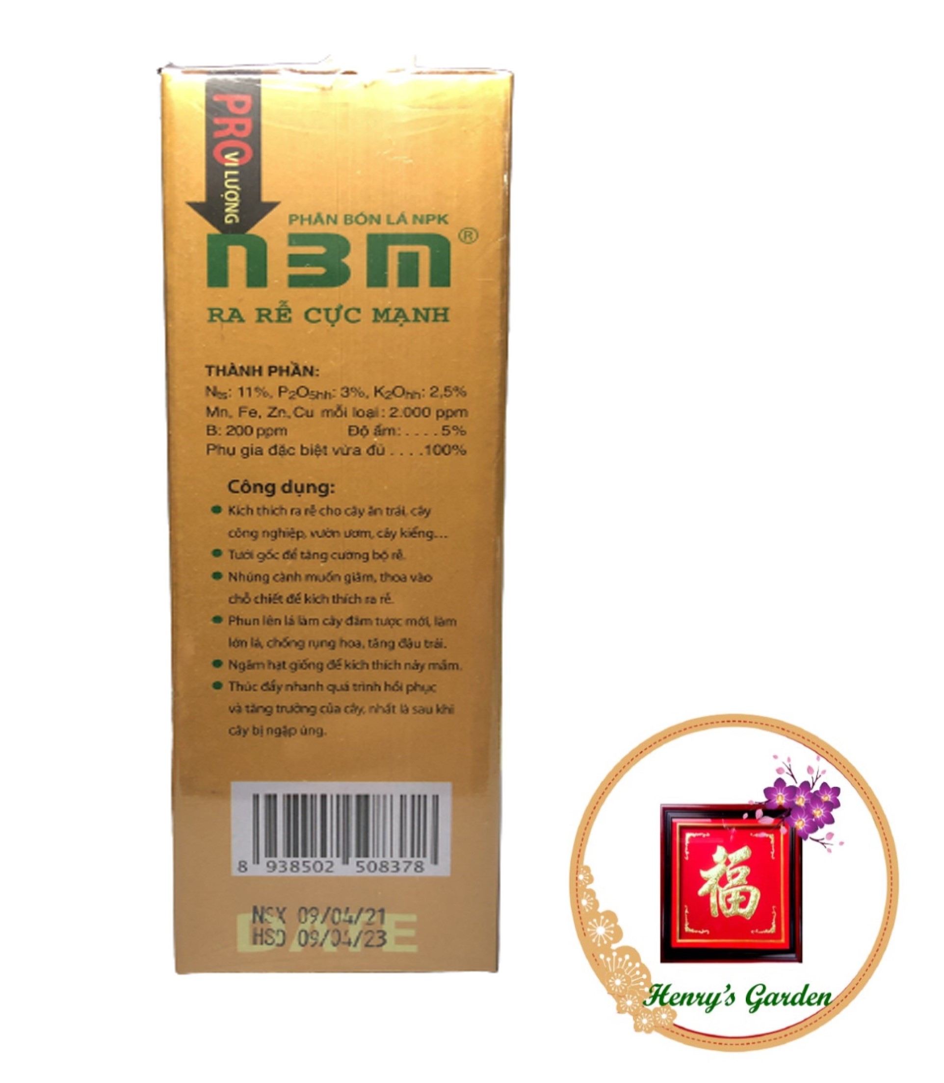 Phân Bón Lá Ra Rễ N3M - #329A# 1kg