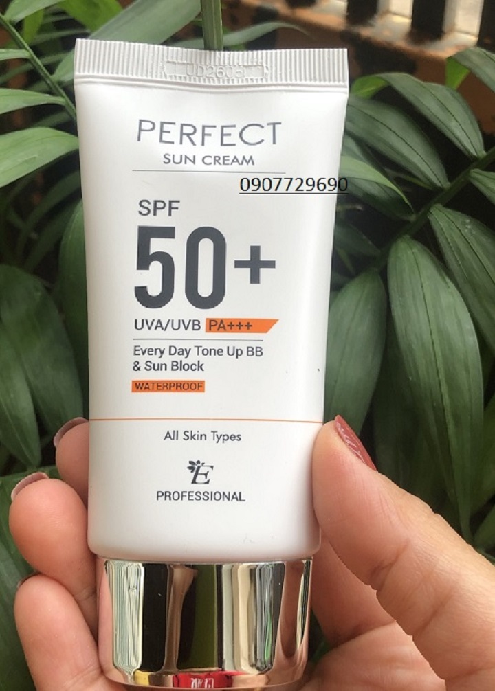 Kem chống nắng embisu professional perfect sun cream