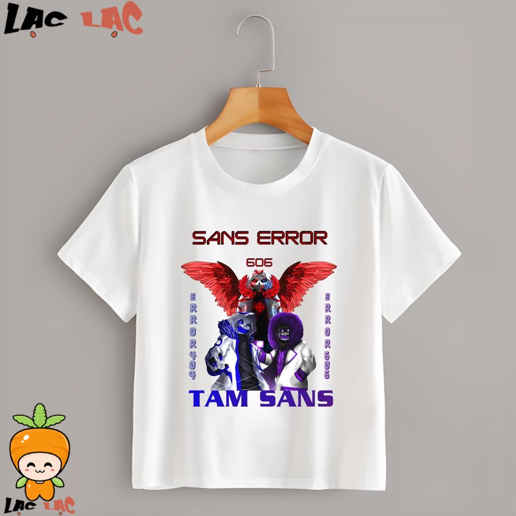 Áo thun sans 707 sans 606 sans 404 sans 505 đủ size cho bé trai bé gái