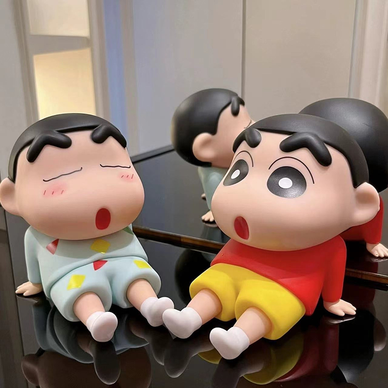 Cartoon Crayon Shin-chan Phone Holder Tablet Desktop Stand Bracket For Iphone For Samsung Huawei Xiaomi Home Decor Ornaments. 