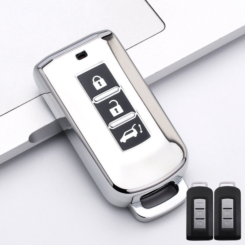 CX TPU Car Key Cover for Mitsubishi Xpander Outlander ASX Pajero Eclipse Cross Montero Xpander Remote Fob Holder Shell mitsubishi adventure xpander accessories