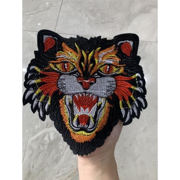Miếng Sticker Thêu Ủi hình sói