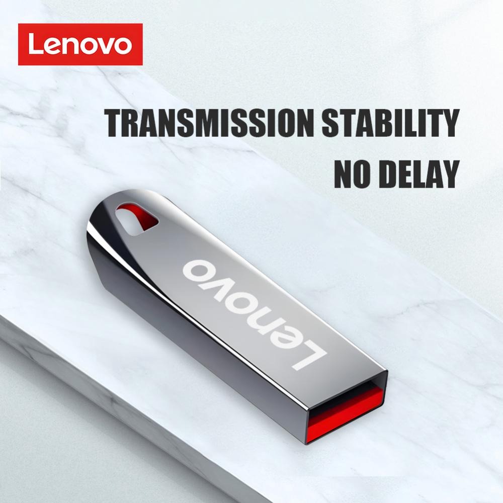 Original Lenovo USB Flash Drive 2TB USB 3.0 Waterproof High Speed USB Stick Portable SSD 512GB Metal Pendrive U Disk USB Memory.