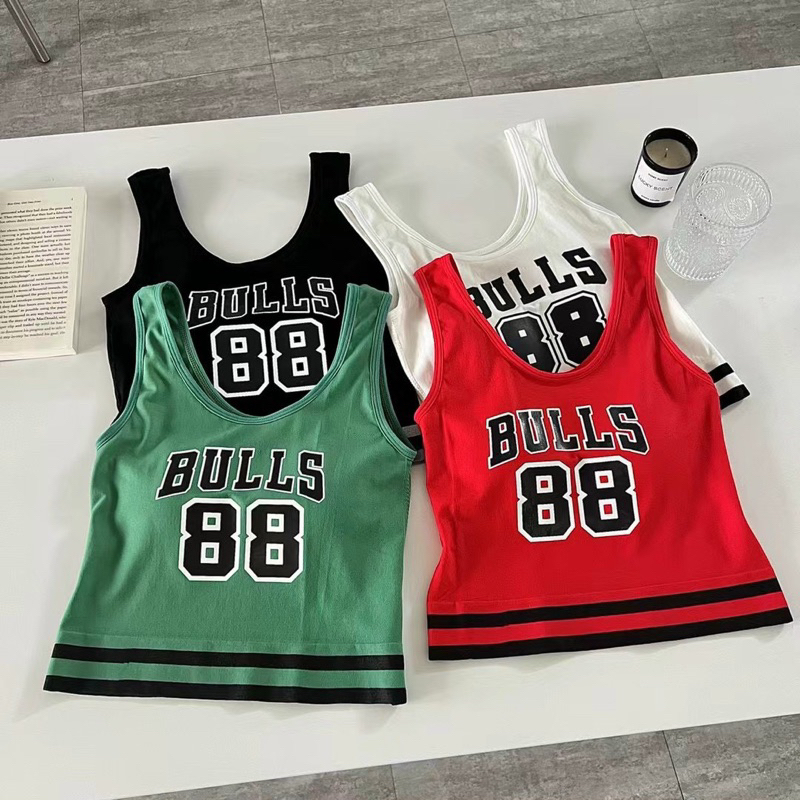 áo Bra thể thao bulls 88 dáng lửng 6621