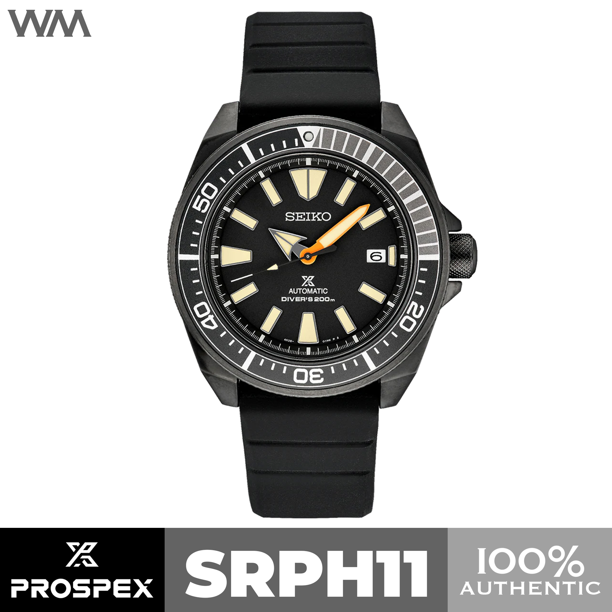 Seiko Prospex Limited Edition Ninja Samurai Black Series Automatic Watch  SRPH11 SRPH11K1 | Lazada PH