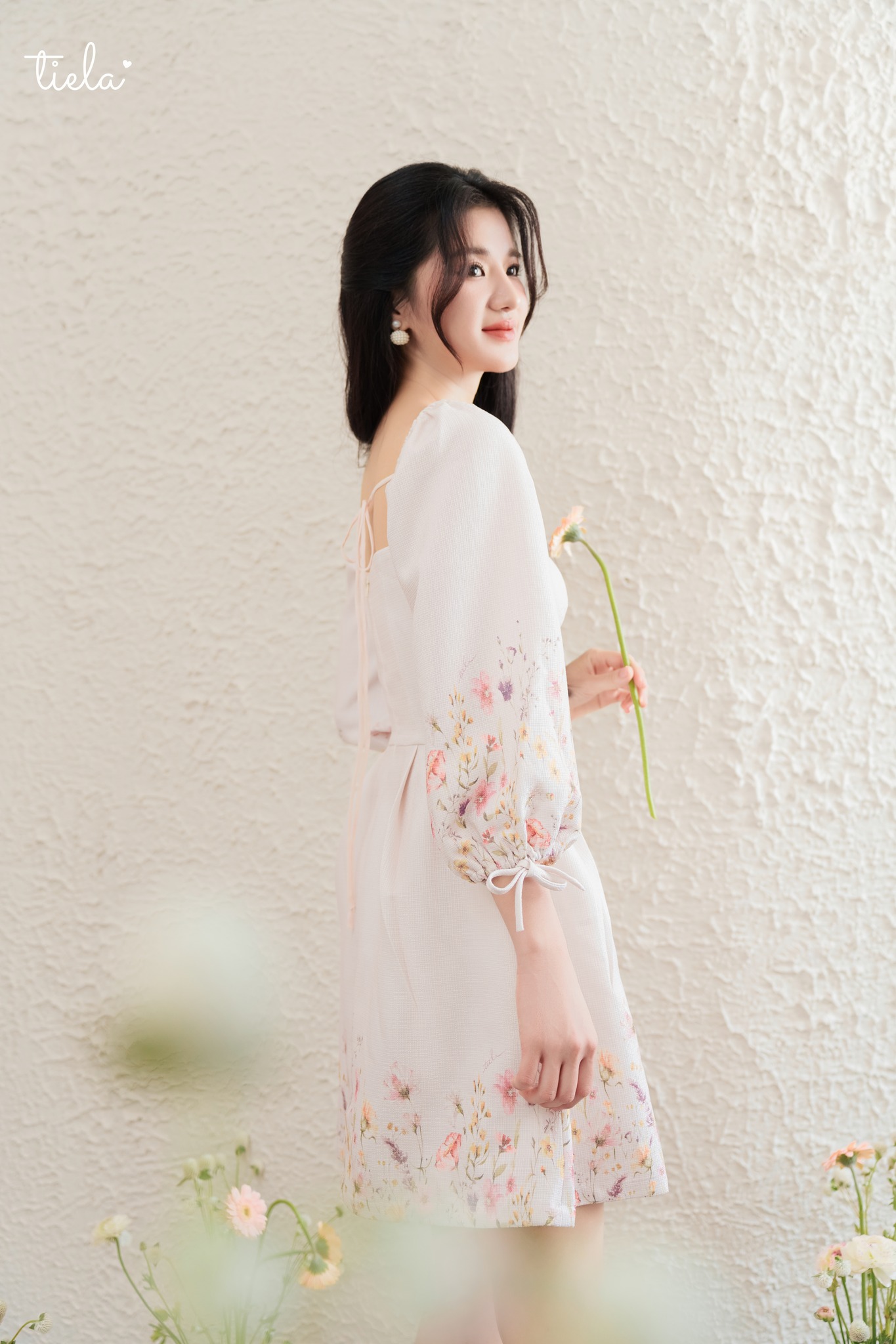 TIELA Dầm váy hoa-Lilla Dress