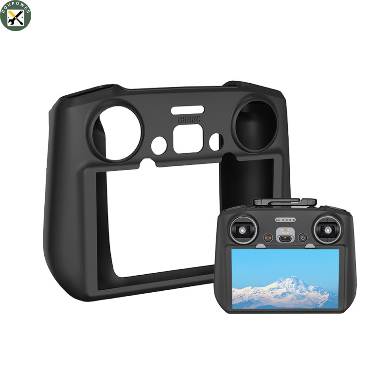 BouPower【2023.9】RC Controller Silicone Protective Cover Case Remote Control Dust-proof Drop-proof Non-slip Silicone Cover Compatible For DJI AIR 3 RC 2 Remote Controller