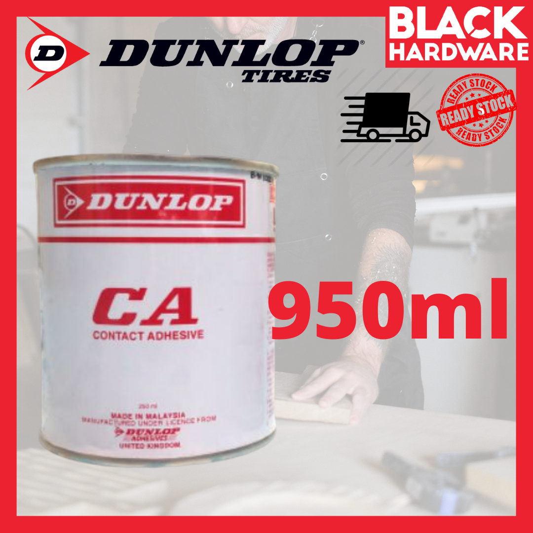 Black Hardware Dunlop Leather Shoe Wood Repair Adhesive Wood Bond Metal