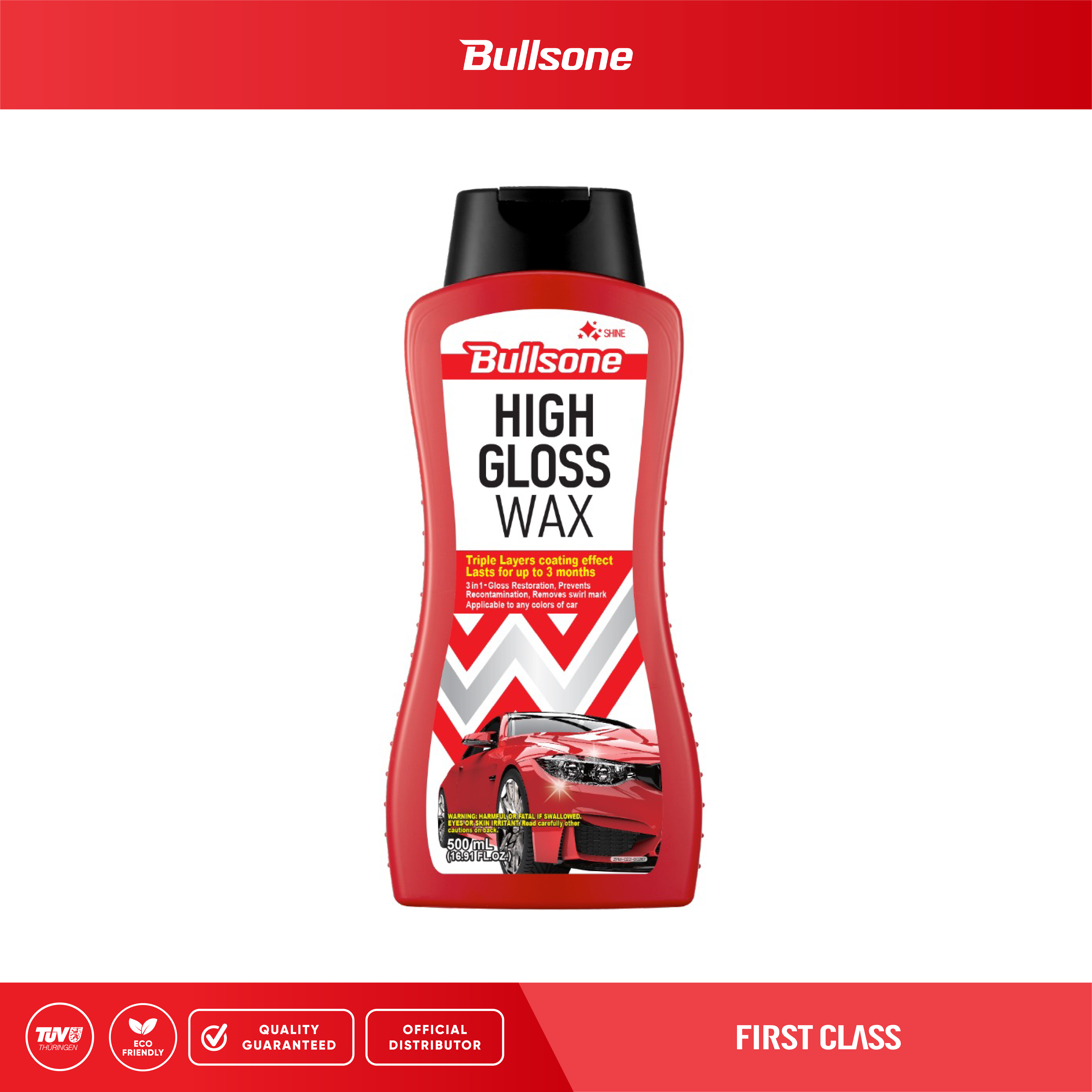Bullsone High Gloss Car Wax 500ml Lazada PH