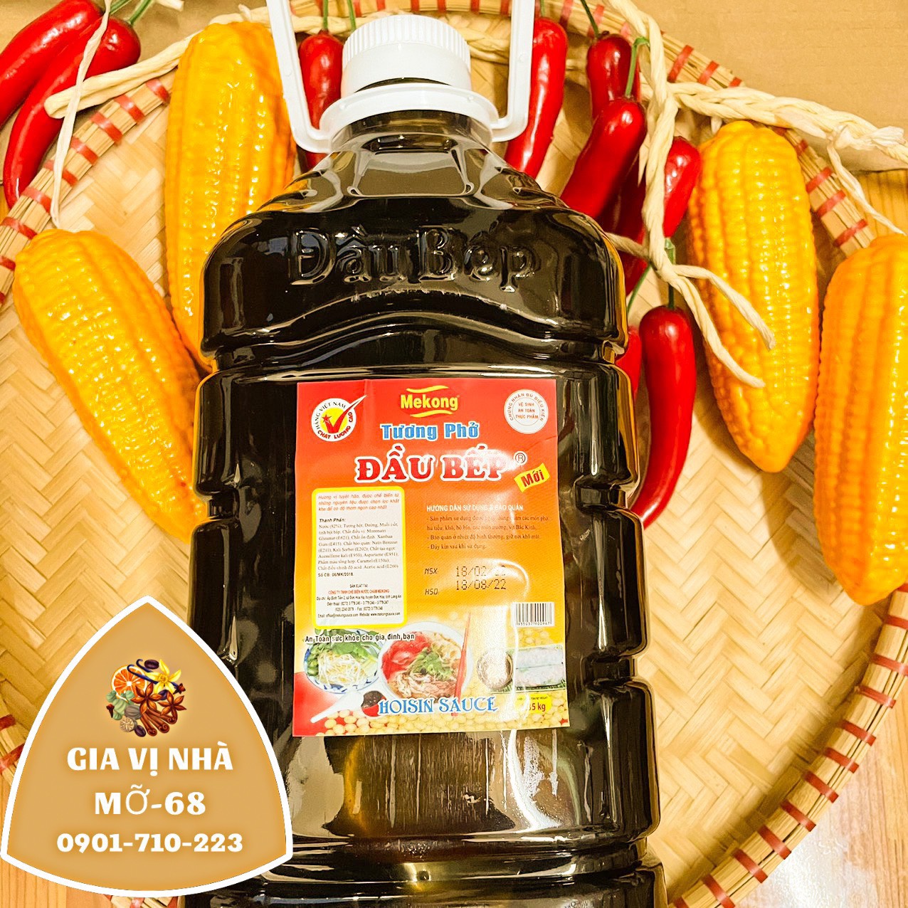 TƯƠNG ĐEN ĂN PHỞ ĐẦU BẾP 4,35LÍT