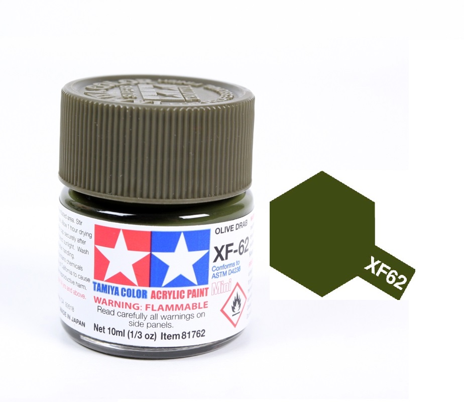 Acrylic ( XF60 ~ XF70  ) sơn mô hình gốc nước 10ML Tamiya